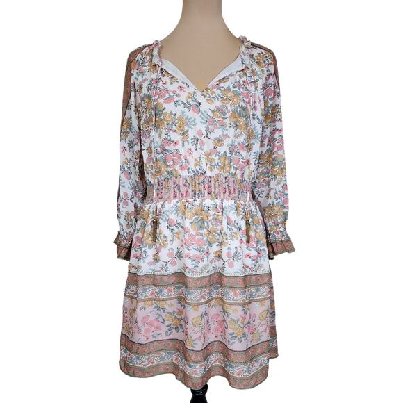 NWT Anthropologie Love The Label Boho Dress - Picture 1 of 8